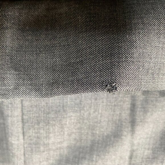 J.Crew Thompson Wool Dress Pants Men's 33 x 32 Mid Rise Gray Business Office - Picture 15 of 16